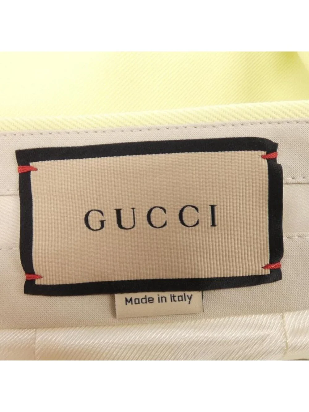 Gucci Pants Yellow 50